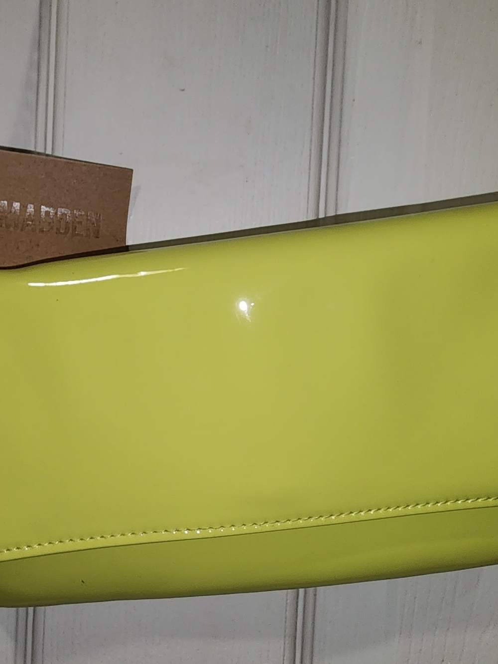 Steve Madden Yellow Chain-Strap Crossbody Bag - Picture 5 of 5